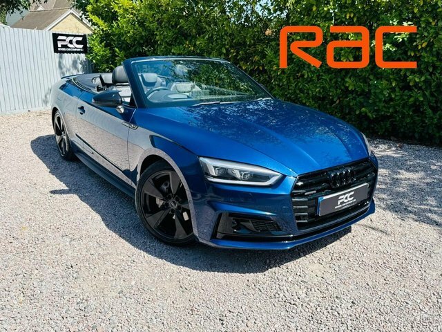 Audi A5 2017 3.0 Tdi V6 S Line Convertible S Tr Blue