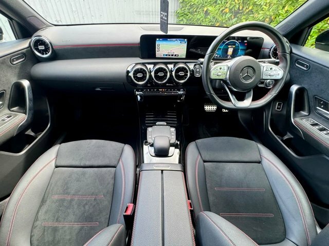 Mercedes-Benz A Class 2021 2.0 A220d Amg Line Saloon 8G-dct E Black #4