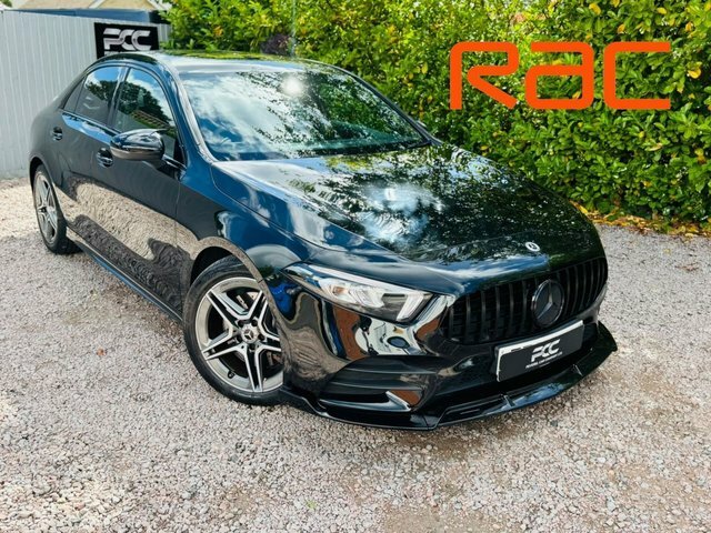Mercedes-Benz A Class 2021 2.0 A220d Amg Line Saloon 8G-dct E Black #2