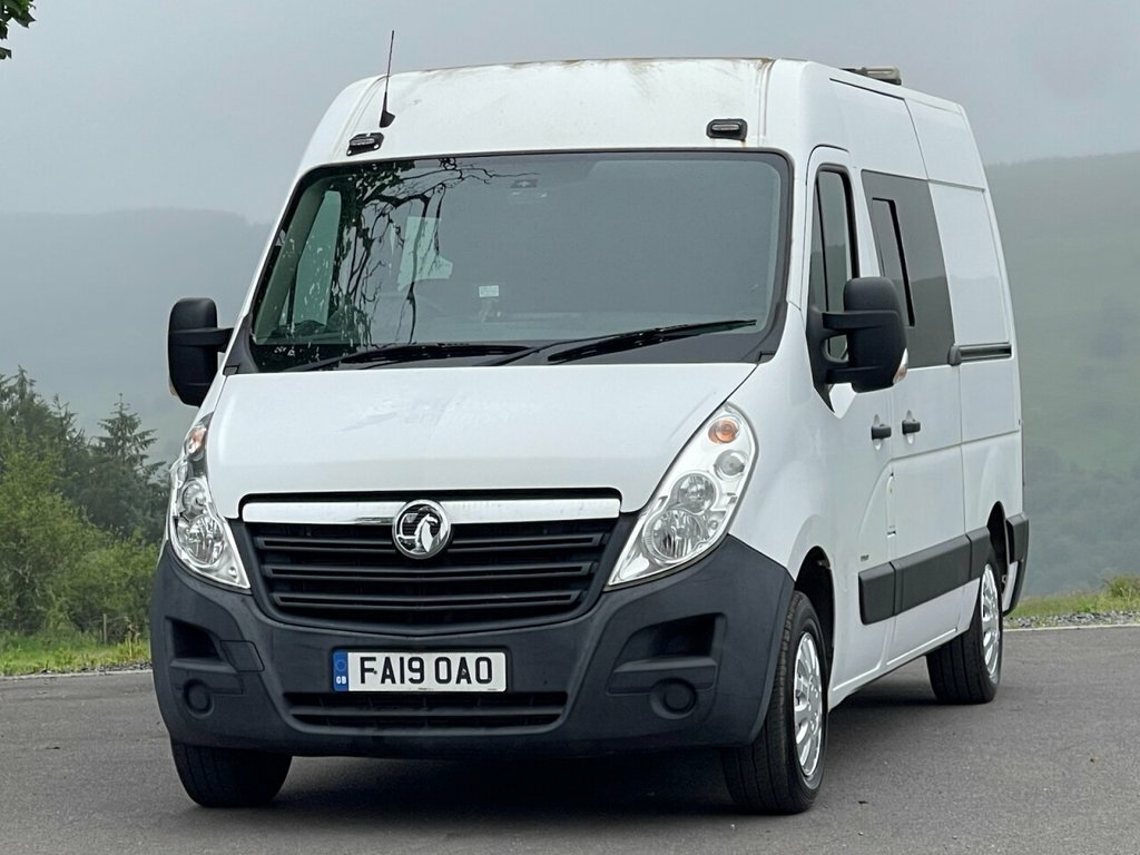 Vauxhall Movano 2.3L Null White #2