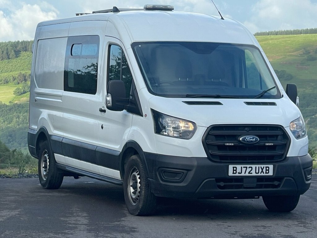 Ford Transit Custom 2L Leader BJ72UXB White #2