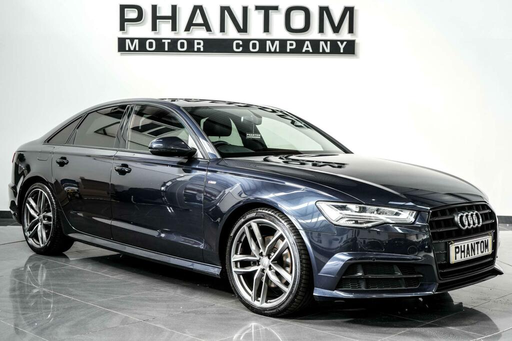Audi A6 Saloon 2.0 Tdi Ultra Black Edition S Tronic Euro 6 Ss Blue