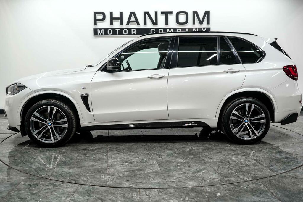 BMW X5 3.0 M50d Xdrive Euro 6 Ss White #3