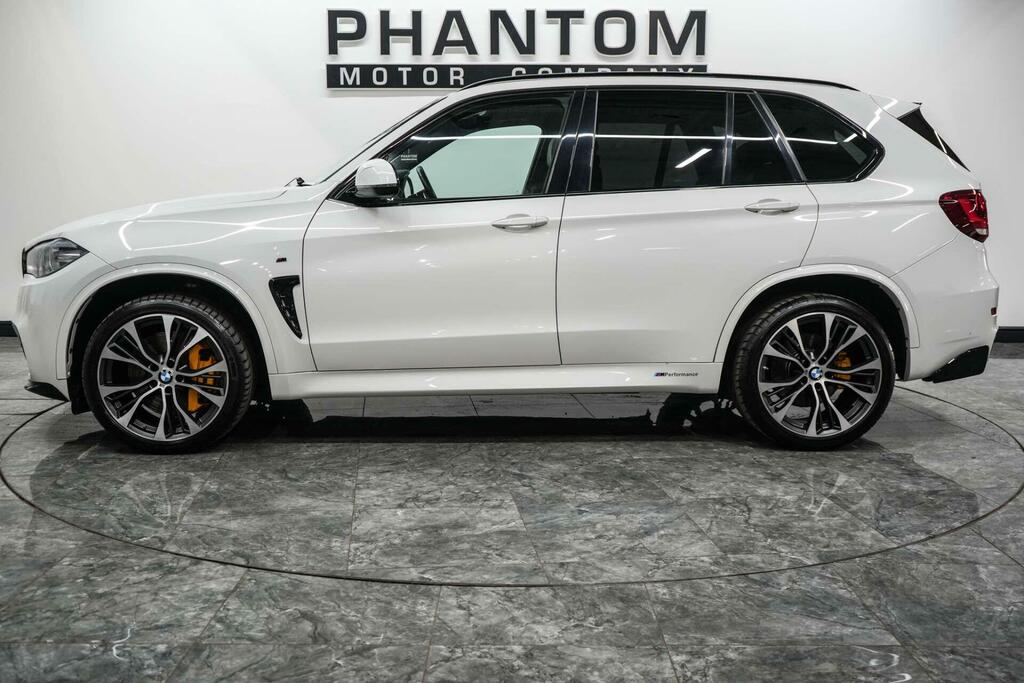 BMW X5 3.0 M50d Xdrive Euro 6 Ss White #3