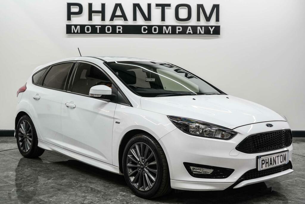 Ford Focus St-line Tdci White #1