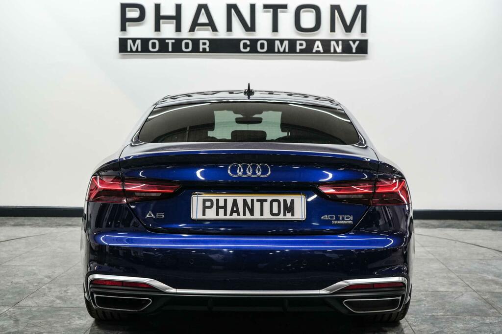 Audi A5 S Line Blue #4