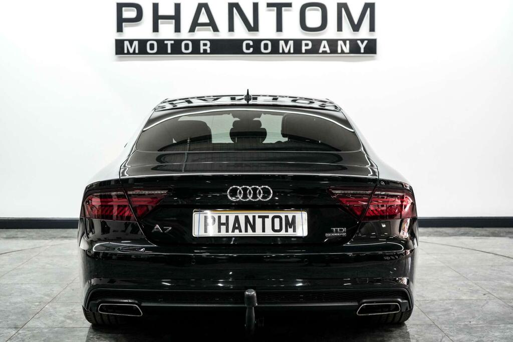 Audi A7 Black Edition Black #4
