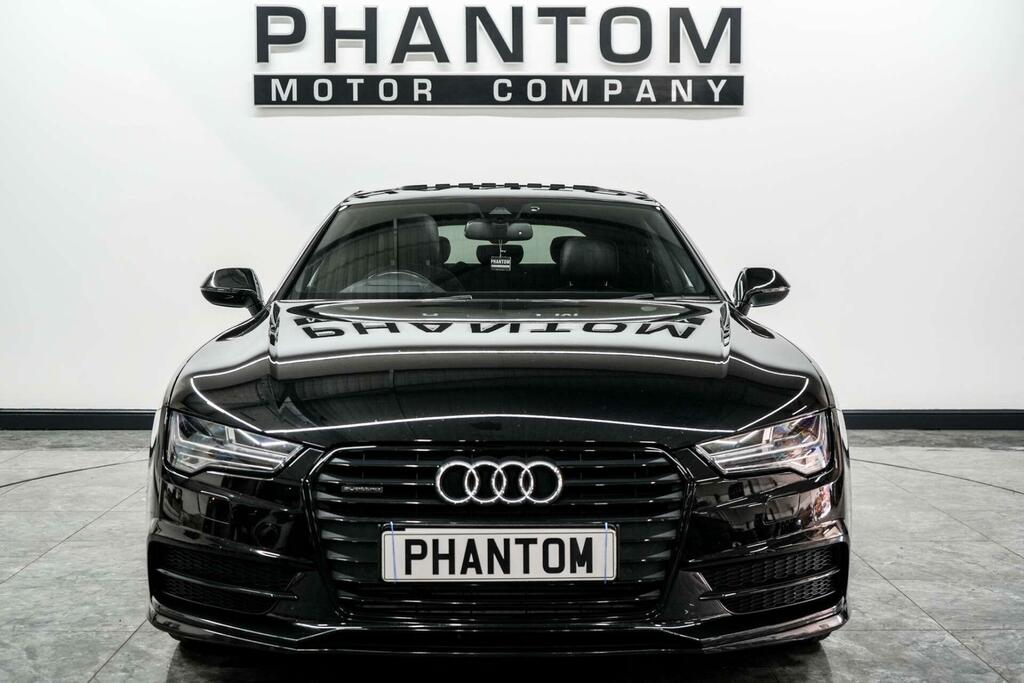Audi A7 Black Edition Black #2