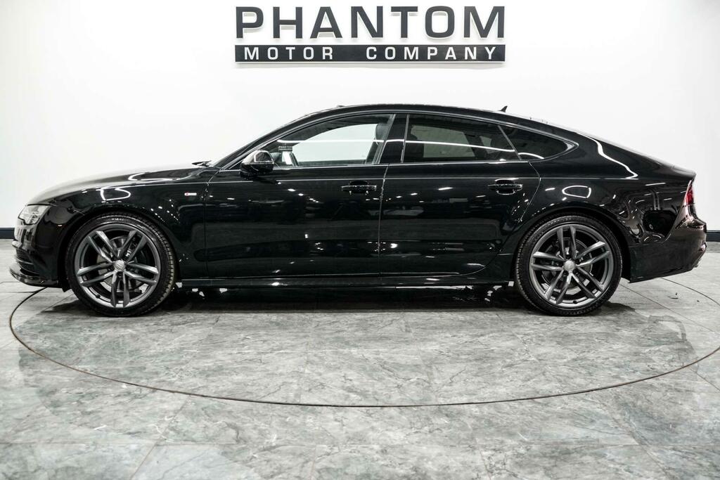 Audi A7 Black Edition Black #3