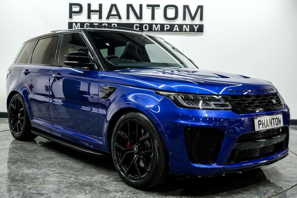 Land Rover Range Rover Sport 5.0 P575 V8 Svr 4Wd Euro 6 Ss Blue