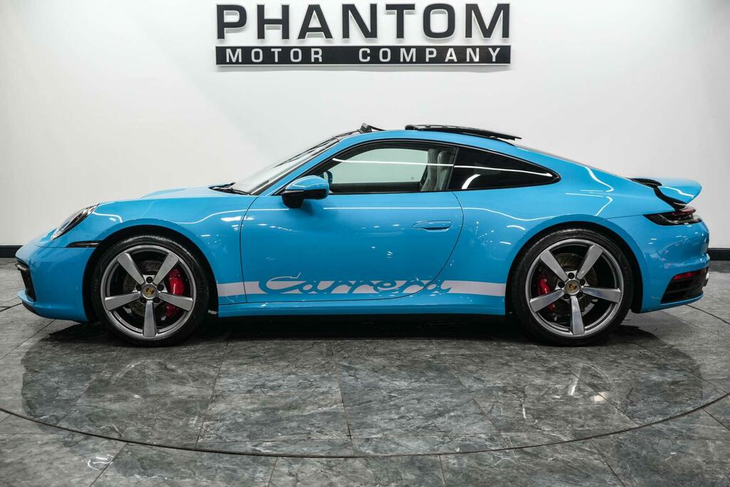 Porsche 911 992 Carrera 4S Blue #3
