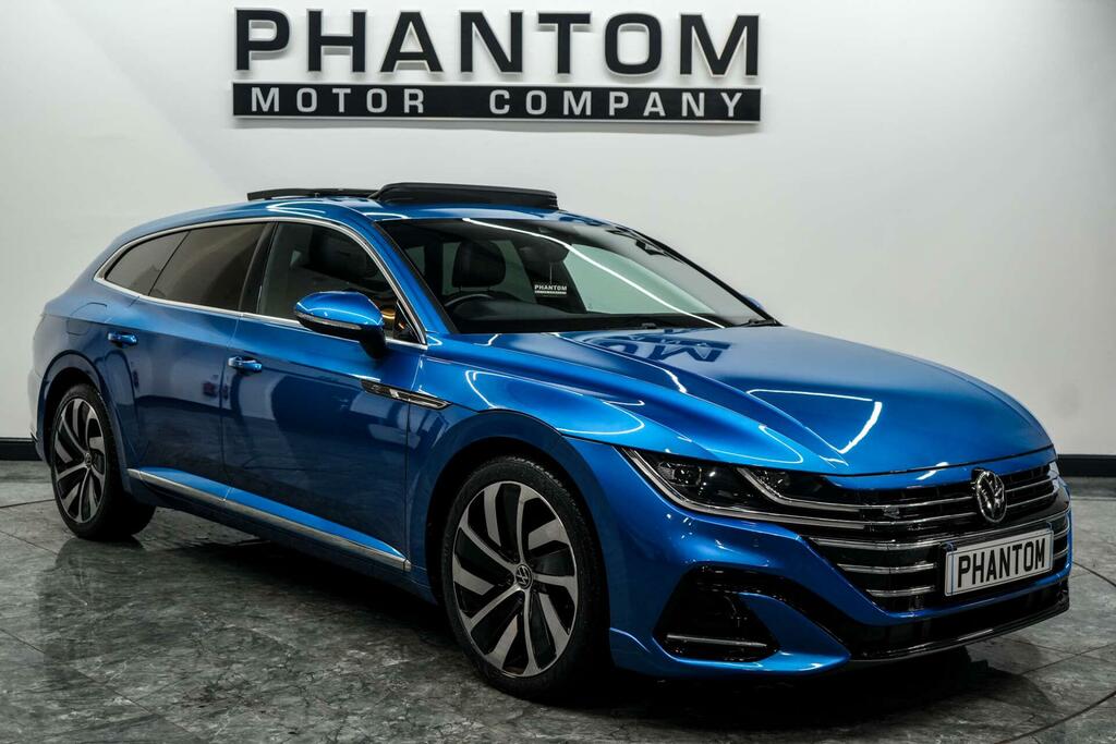 Volkswagen Arteon 2.0 Tdi R-line Shooting Brake Dsg Euro 6 Ss Blue