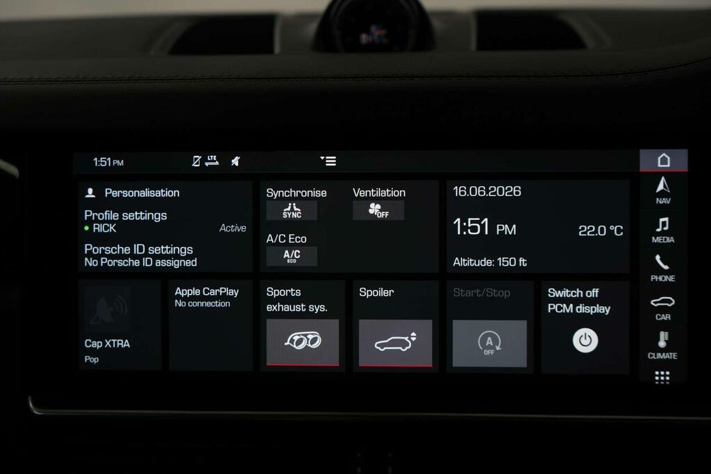 Porsche Cayenne Turbo Tiptronic S 5 Seat Black #34