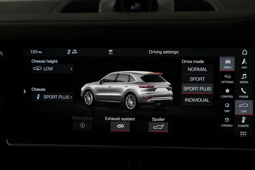 Porsche Cayenne Turbo Tiptronic S 5 Seat Black #36