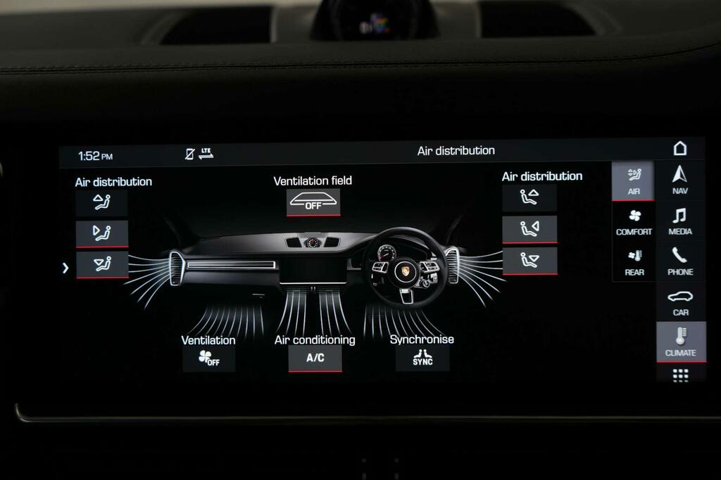 Porsche Cayenne Turbo Tiptronic S 5 Seat Black #37