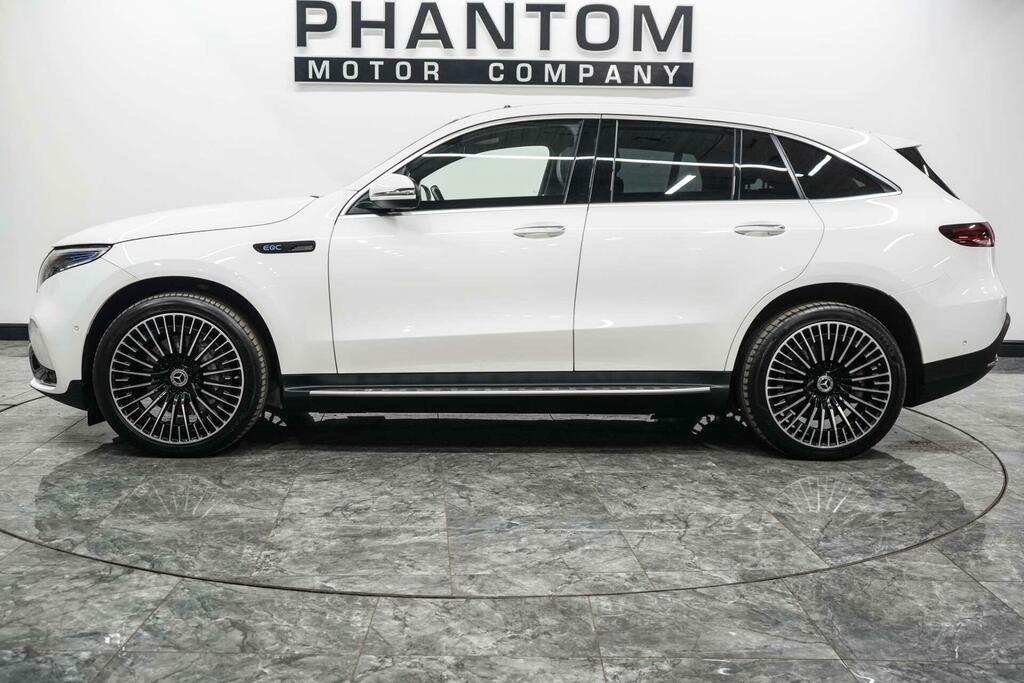 Mercedes-Benz EQC Amg Line White #3