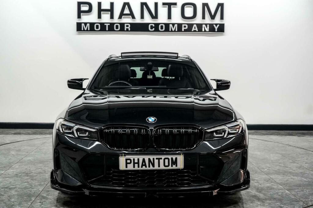 BMW 3 Series 2.0 320I M Sport Touring Euro 6 Ss Black #2