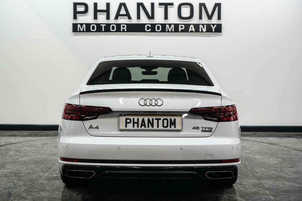 Audi A4 Black Edition White #4