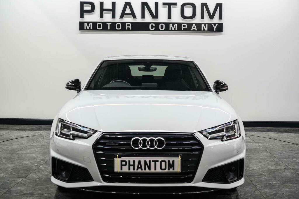 Audi A4 Black Edition White #2