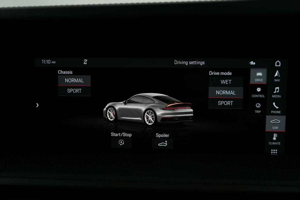 Porsche 911 3L 992 Carrera 4 Black #33