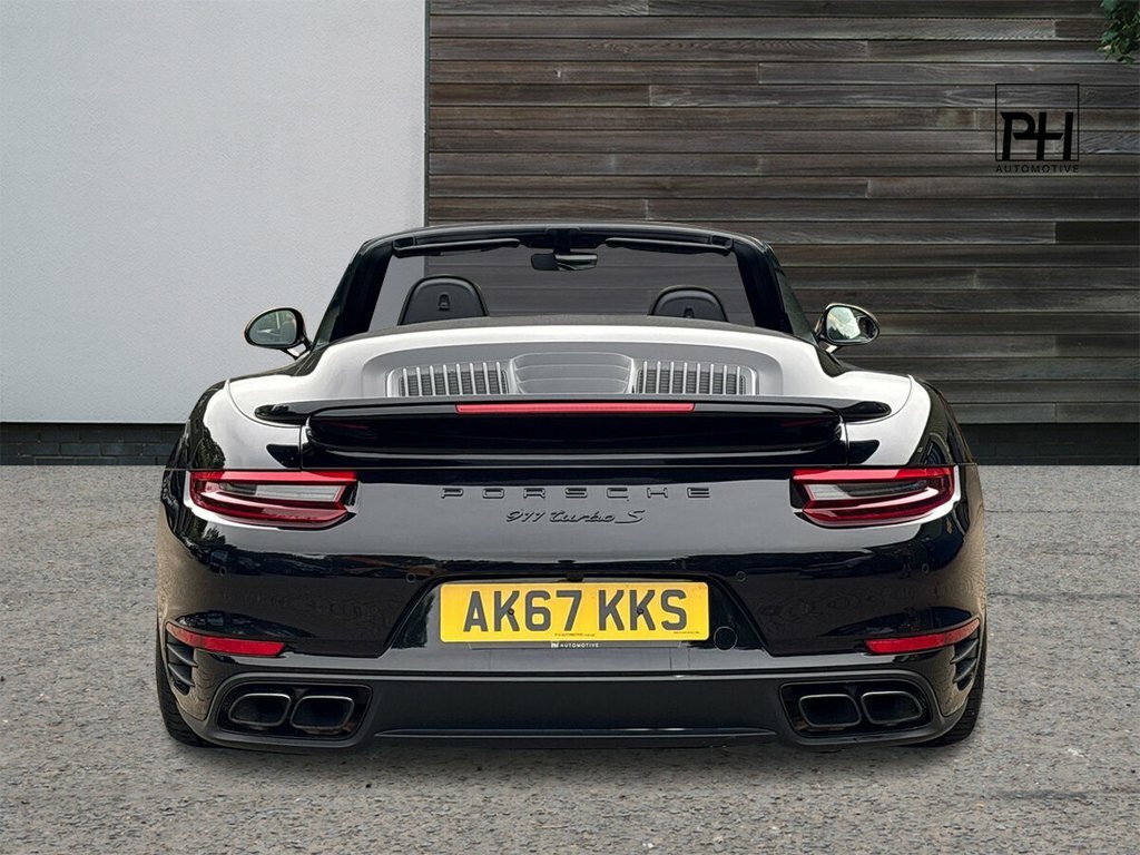 Porsche 911 3.8L 991 Turbo S Black #5