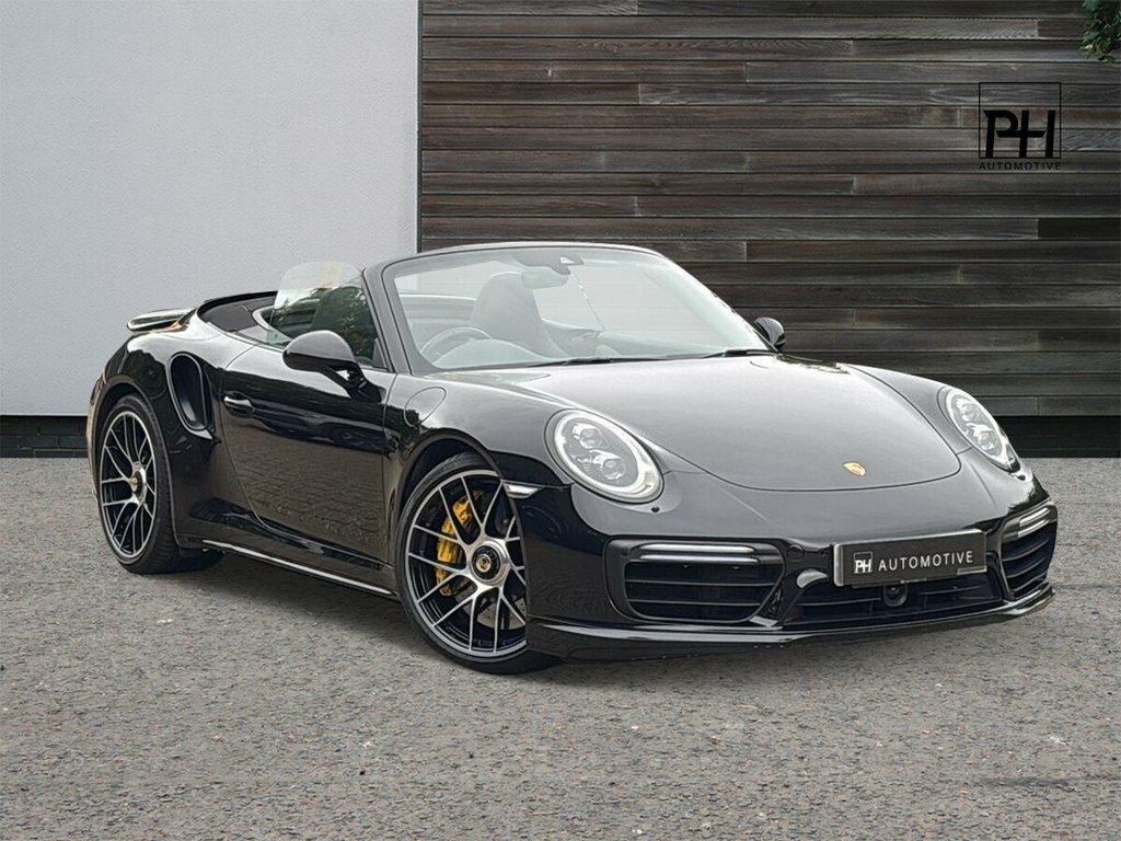 Porsche 911 3.8L 991 Turbo S Black