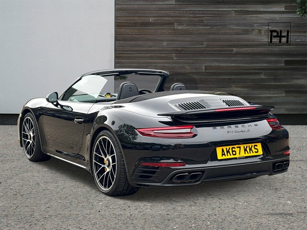 Porsche 911 3.8L 991 Turbo S Black #6