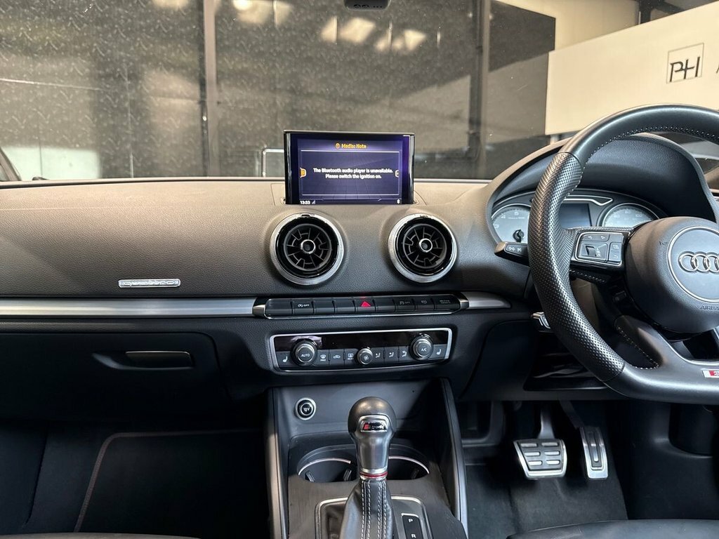 Audi S3 S3 Sportback Tfsi Black Edition Quattro S-a Blue #28
