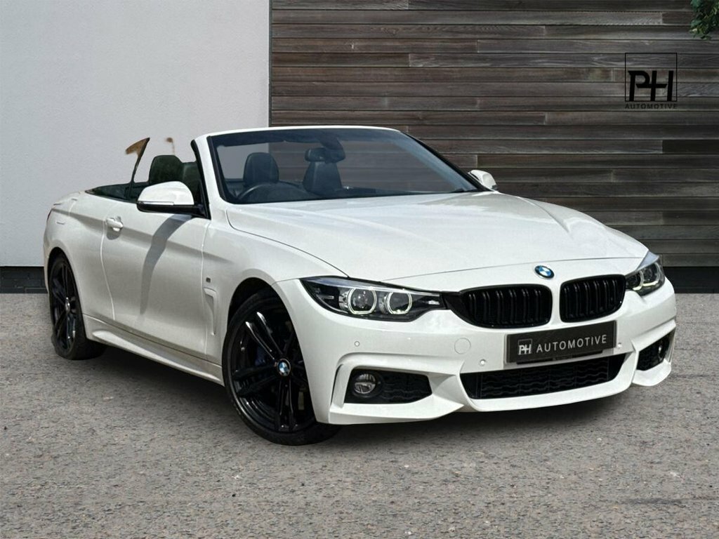 BMW 4 Series 3L M Sport White