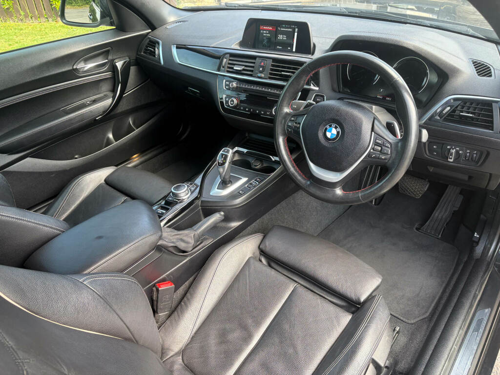 BMW 2 Series 220I Sport Nav Step YL69ZKE Black #3