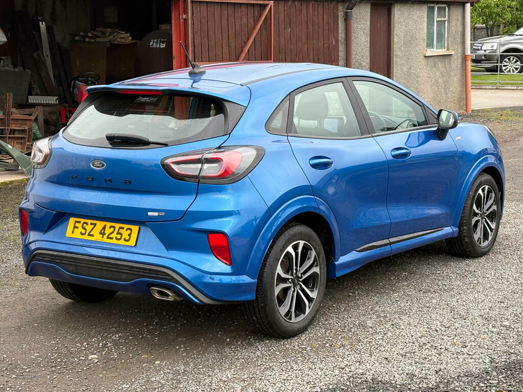Ford Puma 1.0 Ecoboost Hybrid Mhev St-line FSZ4253 Blue #6