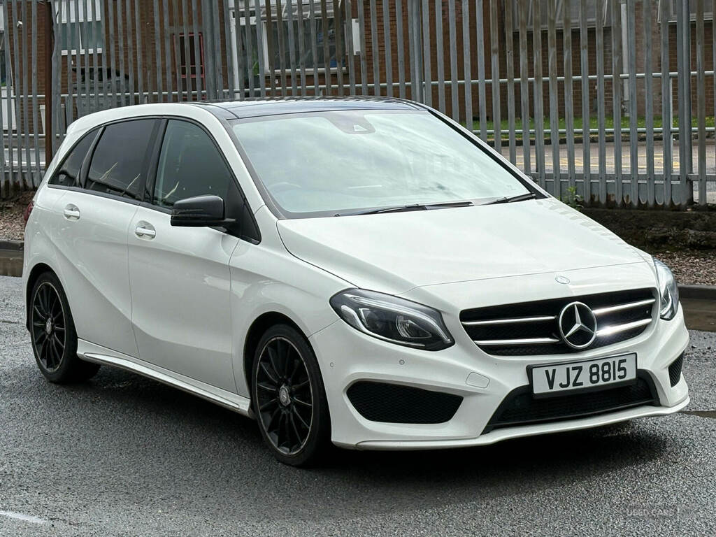 Mercedes-Benz B Class B180d Amg Line Premium Plus White