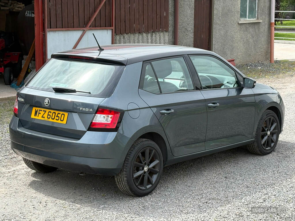 Skoda Fabia 1.2 Tsi Se WFZ6050 Grey #5