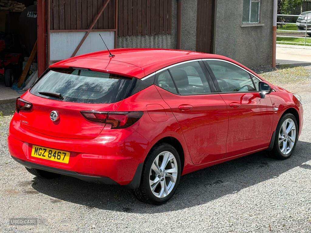 Vauxhall Astra 1.4T 16V 150 Sri MGZ8467 Red #6