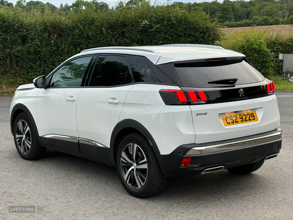 Peugeot 3008 1.5 Bluehdi Allure Eat8 CSZ9229 White #6