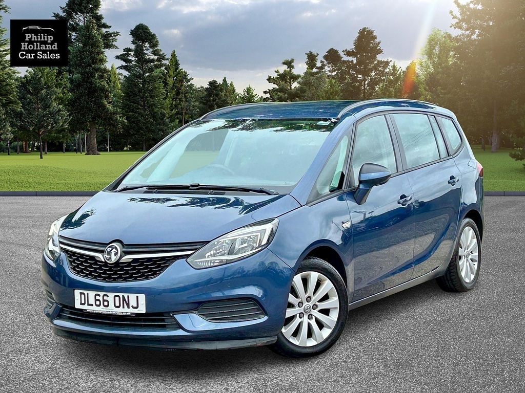 Vauxhall Zafira Tourer Mpv Blue