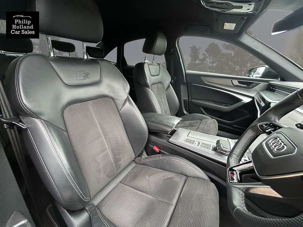 Audi A6 Saloon Saloon Black #6