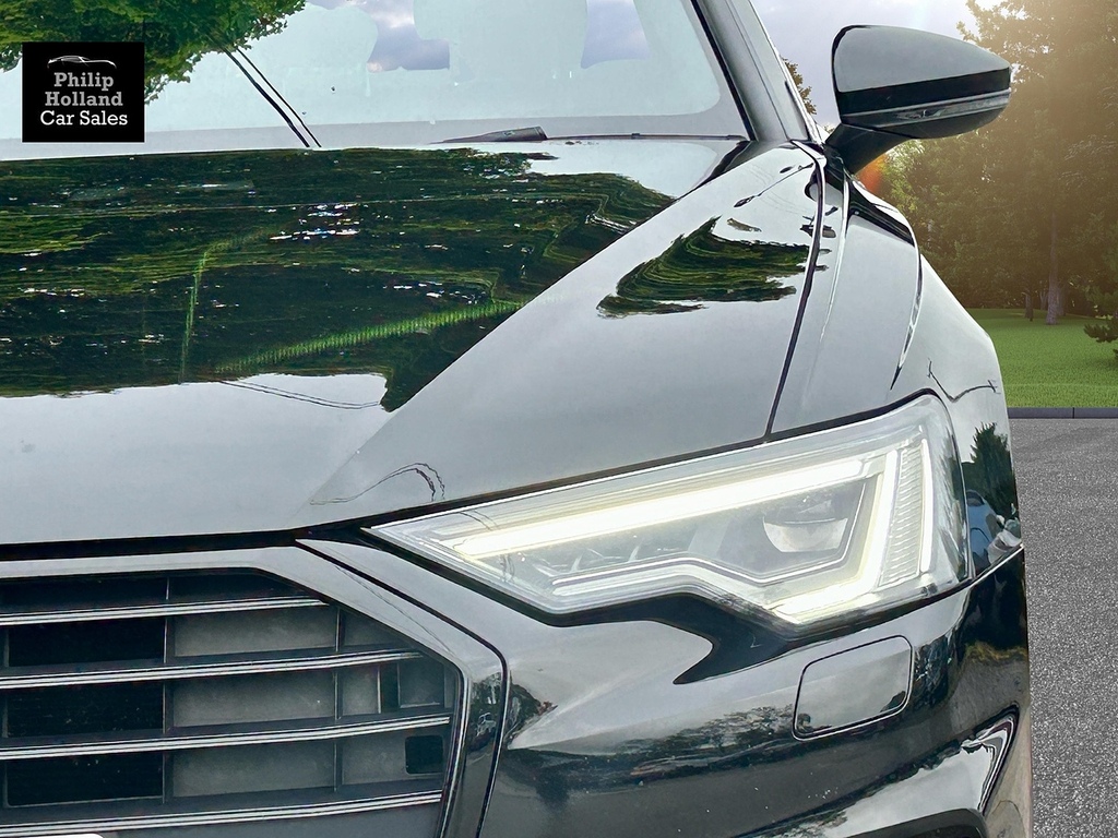 Audi A6 Saloon Saloon Black #3