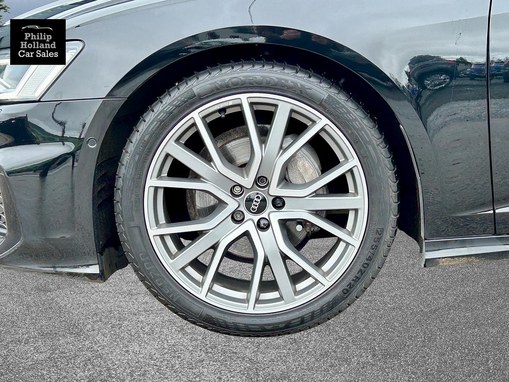 Audi A6 Saloon Saloon Black #4