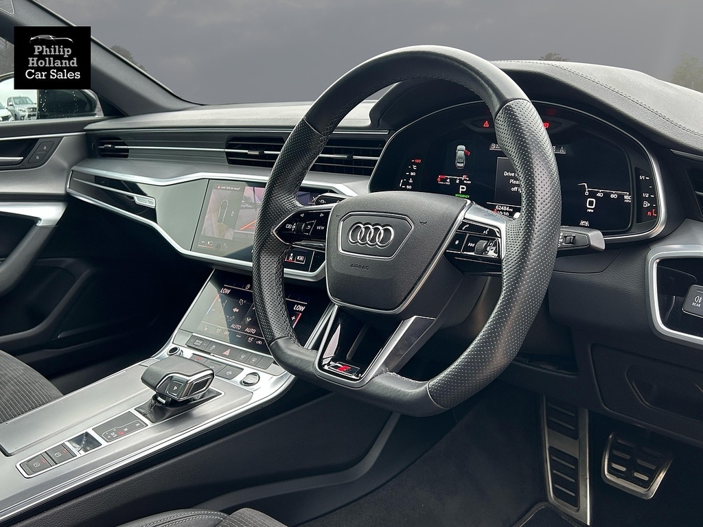Audi A6 Saloon Saloon Black #5