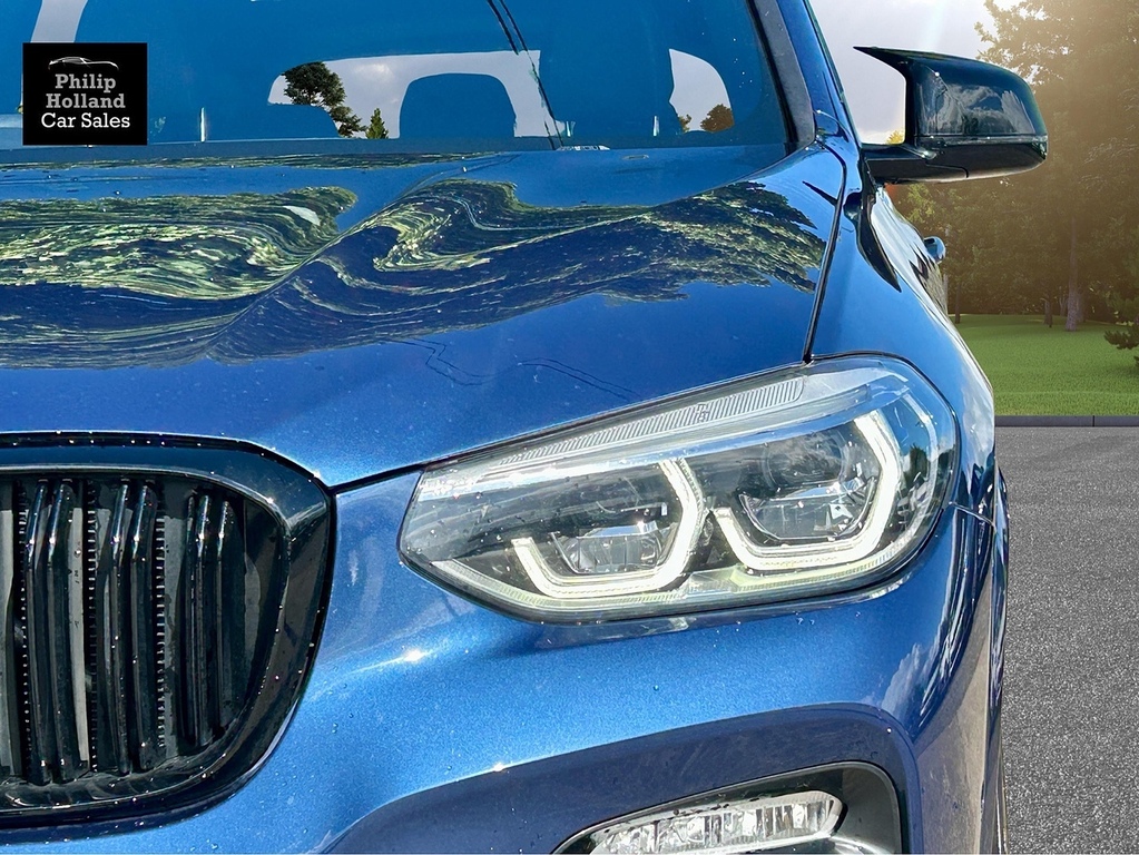 BMW X3 Suv Blue #3