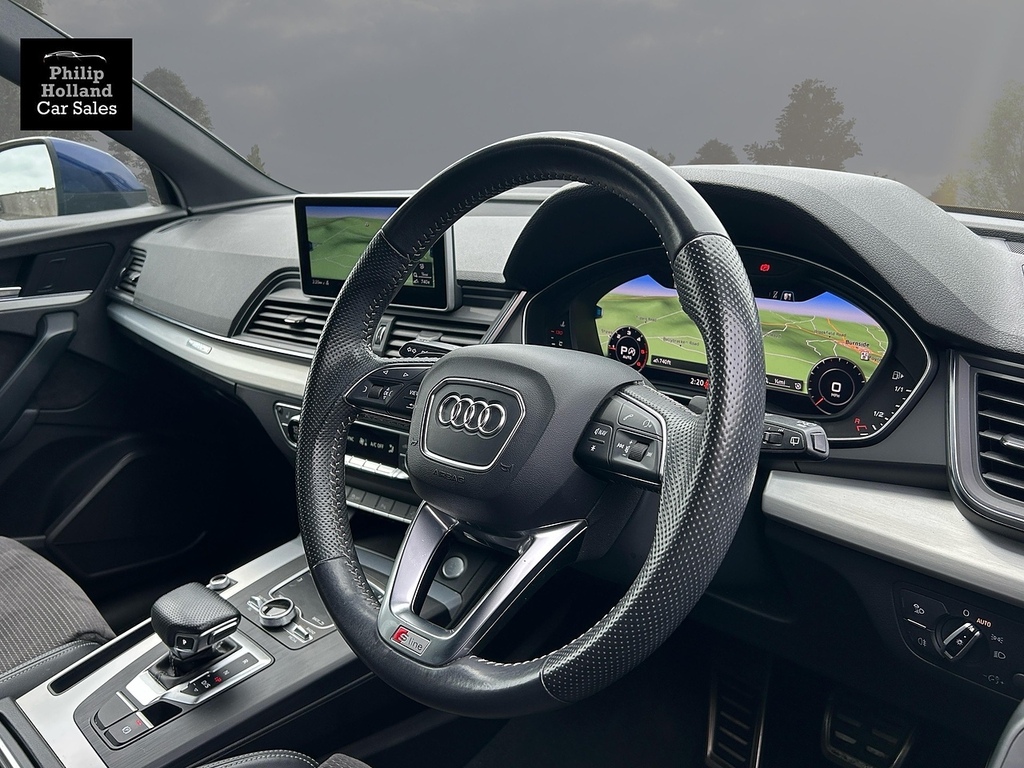 Audi Q5 Suv Blue #5