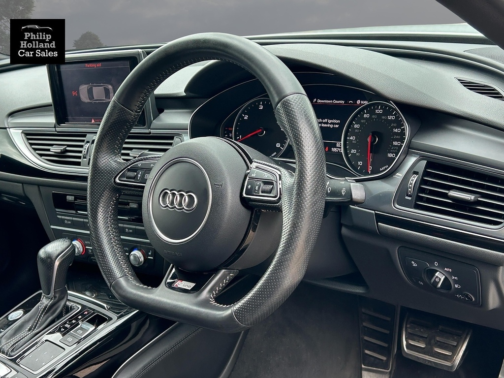 Audi A6 Saloon A6 S Line Black Edition Tdi Quattro White #5