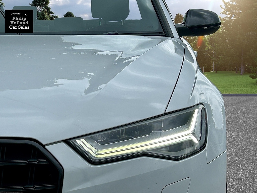 Audi A6 Saloon A6 S Line Black Edition Tdi Quattro White #3