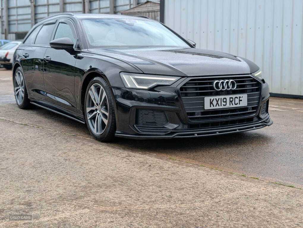 Audi A6 40 Tdi S Line Black Edition S Tronic KX19RCF Black #2