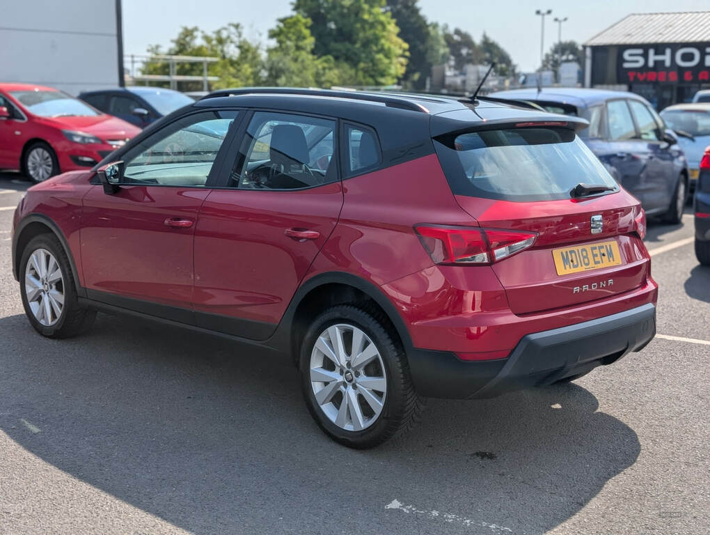 Seat Arona 1.0 Tsi Se Technology MD18EFM Red #5