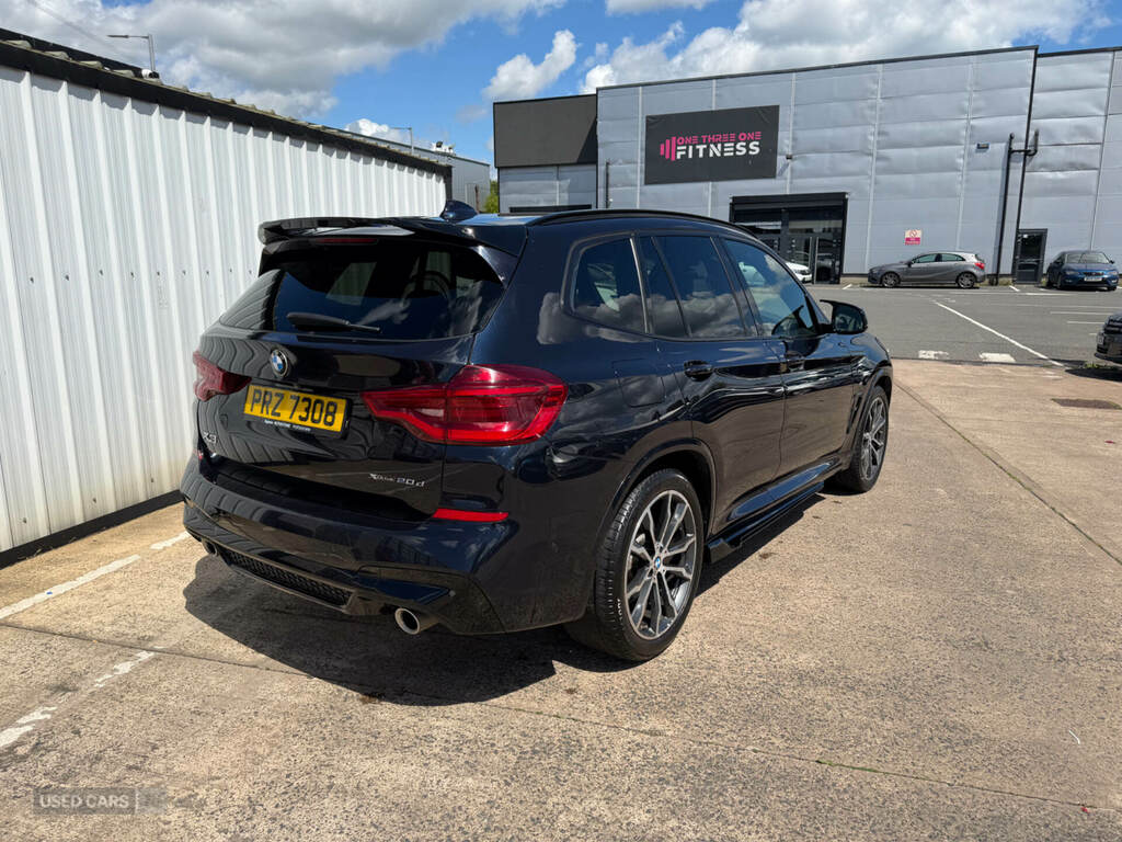 BMW X3 Xdrive20d M Sport Step PRZ7308 Black #4