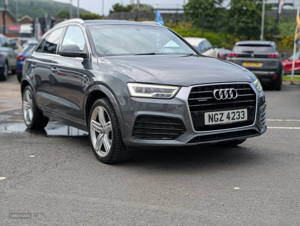 Audi Q3 2.0 Tdi Quattro S Line Plus NGZ4233 Grey #2