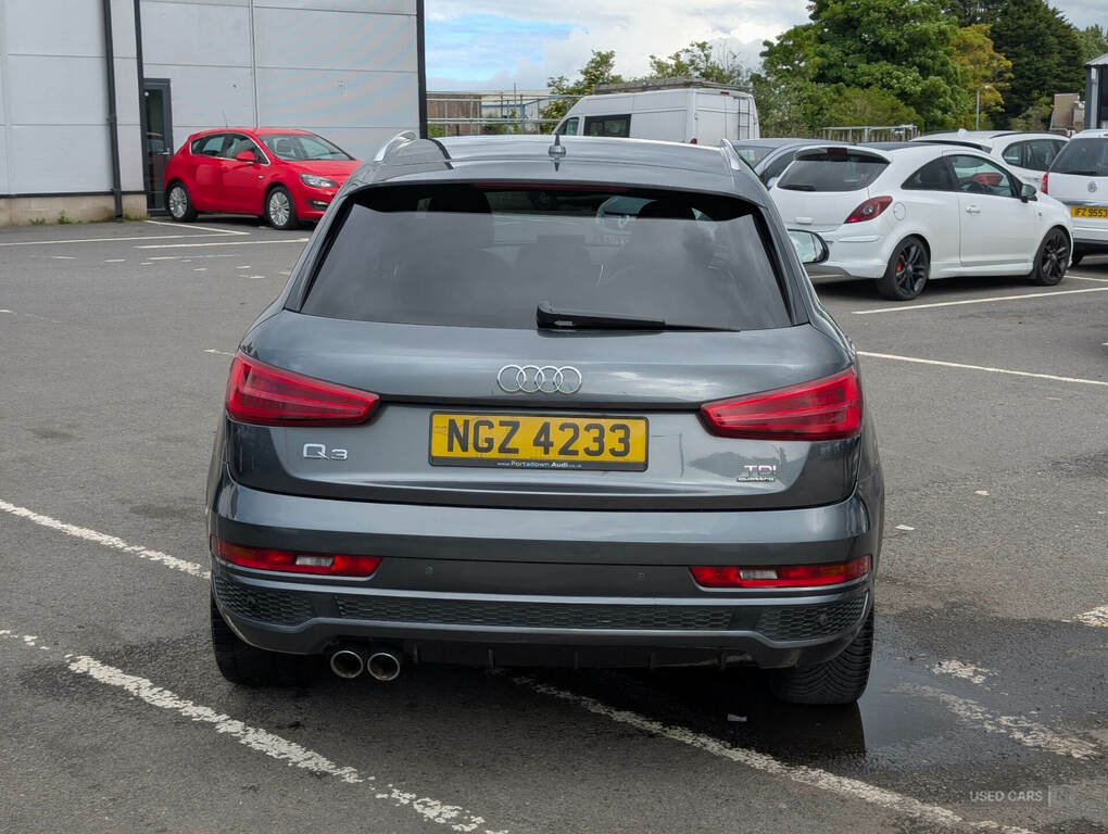 Audi Q3 2.0 Tdi Quattro S Line Plus NGZ4233 Grey #4