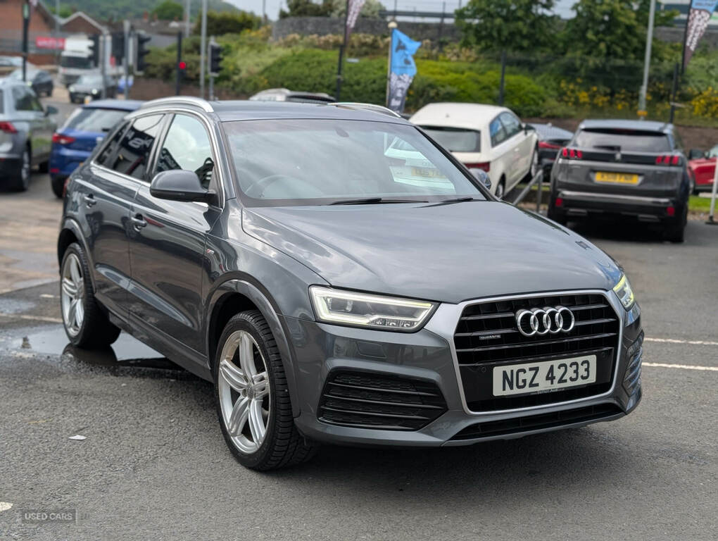 Audi Q3 2.0 Tdi Quattro S Line Plus Grey